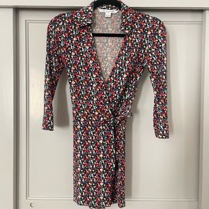 DIANE VON FURSTENBERG CUTE SEXY 70s PARTY ROMPER. Confetti XS
